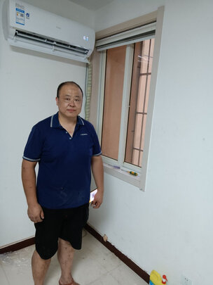 海尔（Haier）大1.5匹 静悦 新一级能效 变频冷暖 壁挂式卧室空调挂机 KFR-35GW/06KGA81U1 以旧换新