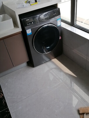 海尔（Haier）滚筒洗衣机全自动  智能投放 蒸汽除菌10KG洗烘一体变频EG100HBDC6S