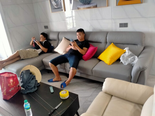 左右真皮沙发质量诉说体验后讲一讲感受