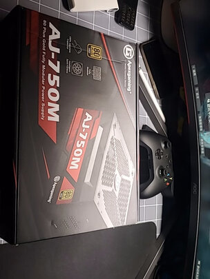 艾湃电竞（Apexgaming）AJ-750M 额定750W 全模组电源旗舰型 80PLUS金牌 全日系电容 智能启停 10年换新