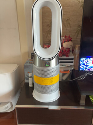 %title插图%num 戴森 DYSON HP07 除菌除甲醛空气净化暖风扇 兼具空气净化器暖风扇功能 整屋循环净化 银白色 智能塔式