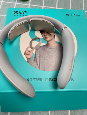 skgK3浅灰色按摩器|skgK3浅灰色按摩器怎么样上手一周说讲感受