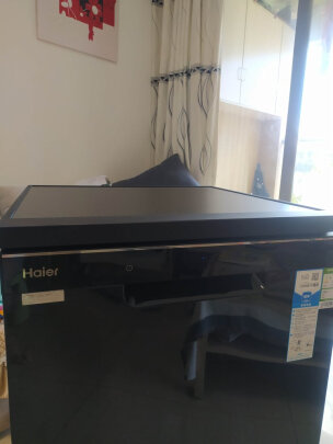 %title插图%num 海尔(Haier)洗碗机13套嵌入式80℃双微蒸汽智能开门速干自定义面板全自动洗碗机(含黑色门板) EYW13029D