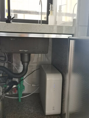 沁园（TRULIVA）小白鲸400G净水器 厨下式家用台下直饮RO反渗透无桶大通量净水机KRL3913