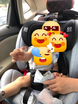 %title插图%num Pouch 帛琦 儿童安全座椅 婴幼儿坐椅 0-12岁宝宝旋转汽座 KS19Plus 太空灰