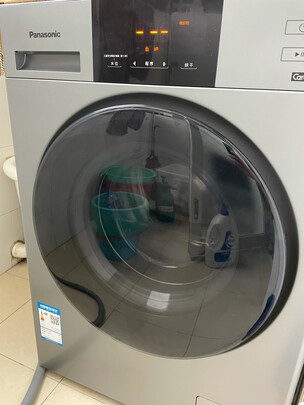 %title插图%num 松下(Panasonic)滚筒洗衣机全自动 10公斤洗烘一体机 BLDC变频 30min空气洗 除菌除螨 XQG100-3AJED
