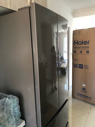 %title插图%num 海尔 (Haier) 328升风冷无霜纤薄变频四门除菌租房小冰箱多门一级能效三档变温全开抽屉节能低噪 BCD-328WDPD