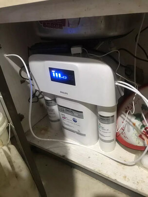 %title插图%num 飞利浦(PHILIPS)家用净水器 厨房家用直饮RO反渗透纯水机 400G大通量低废水即滤即饮净水机 Pro400