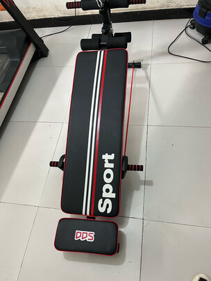 多德士(dds)仰卧起坐辅助器健身器材 仰卧起坐板 腹肌家用运动收腹机