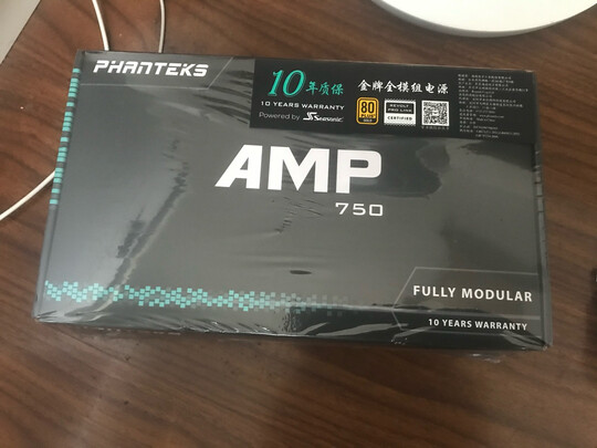 追风者(PHANTEKS)AMP额定750W金牌全模组 台式电脑机箱电源(十年换新/14cm小机身/一键风扇启停/全日系电容)