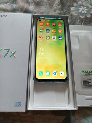 %title插图%num OPPO K7x 6+128GB 蓝影 4800万四摄 5000mAh长续航 90Hz电竞屏 30W闪充 游戏智能 5G手机