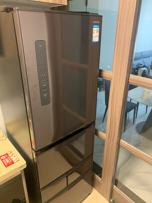 东芝冰箱412升小体积大容量 光触媒除菌 速冻锁鲜 60分钟制冰 家用多门体电冰箱 GR-RM433WE-PM237