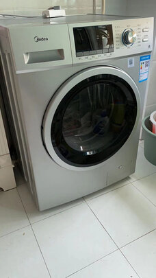 %title插图%num 美的(Midea)滚筒洗衣机全自动 10公斤变频洗烘一体 祛味空气洗 巴氏除菌洗 智能烘干 MD100QY1 以旧换新