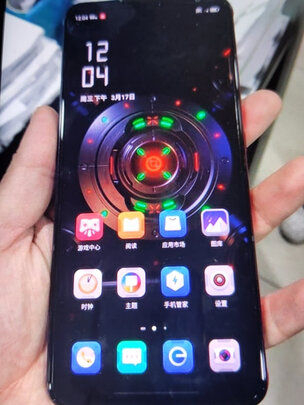 努比亚 nubia红魔6Pro 12GB+256GB玄铁黑165Hz屏幕刷新率 骁龙888腾讯游戏手机 120W超级快充5G电竞手机