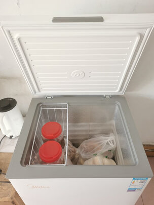 美的(midea)143升小冰柜家用小型立式冷柜商用囤货小冰箱bd/bc-143kmd