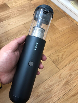 %title插图%num AutoBot车载吸尘器 车用无线便捷强力手持式充电车家两用大功率 车内迷你小型大吸力汽车吸尘器 Vmini2 4200pa 小巧便携 碳灰蓝