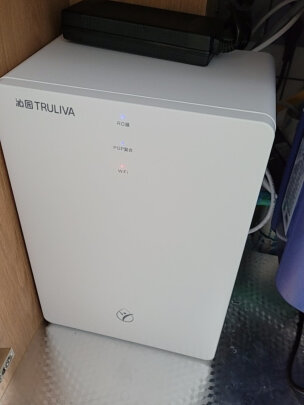 %title插图%num 沁园(TRULIVA)小净灵600加仑净水器 家用直饮RO反渗透 无桶大通量纯水机KRL3006