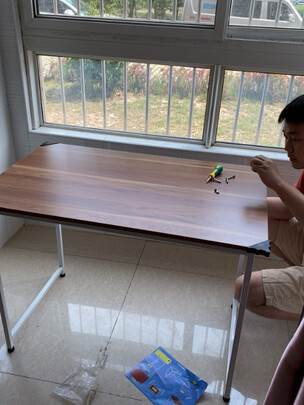 木以成居钢木电脑桌书桌|木以成居钢木电脑桌书桌怎么样上手一周说讲感受