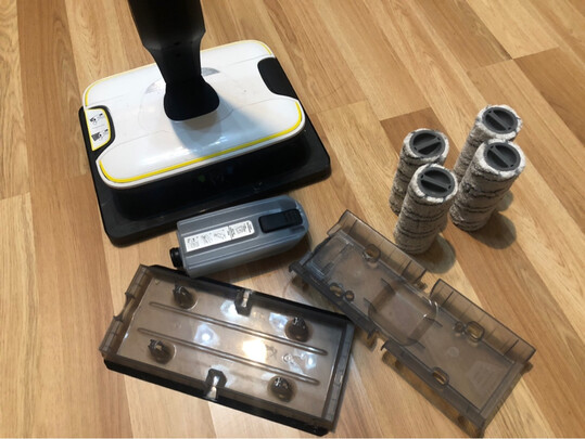KARCHER德国卡赫 无线智能洗地机 洗扫拖一体机清洁机家用电动拖把 拖擦地 欧洲原装进口FC7