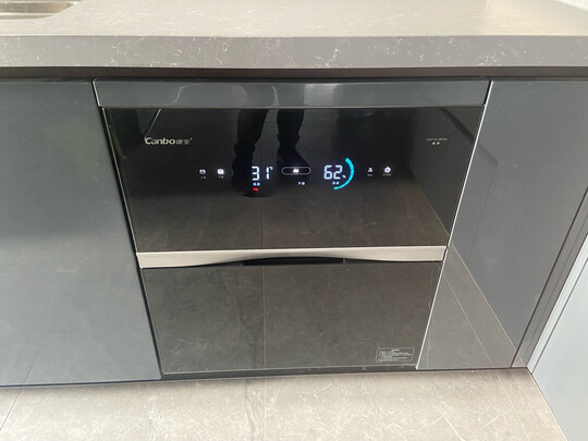 康宝 Canbo 消毒柜家用 消毒柜嵌入式 110L大容量 家庭厨房餐具碗筷  三层全二星级 消毒碗柜 XDZ110-ESV2
