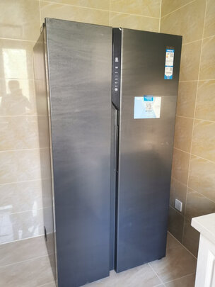 【新品】海尔冰箱双开门对开门风冷无霜智能双变频一级能效干湿分储家用大容量纤薄电冰箱 新一级双变频+602升银河灰
