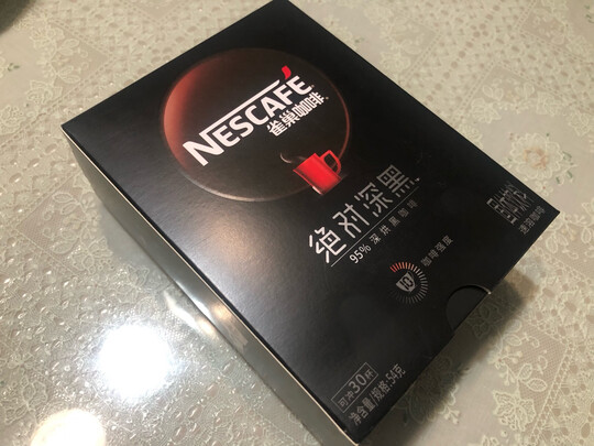 雀巢雀巢咖啡绝对深黑95%深烘速溶咖啡1.8g*30包咖啡质量好不好?