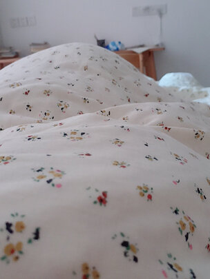 罗莱W-暖馨科技阻螨抗菌羽绒被一周使用彻底爱上了吗