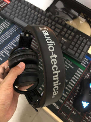 铁三角（Audio-technica）ATH-M20x 入门级专业监听头戴式耳机