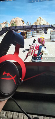 %title插图%num HYPERX 极度未知 原金士顿飓风2耳机电竞游戏耳机cloud2阿尔法灵音声卡黑鹰S吃鸡csgo 飓风2 粉色 官方标配