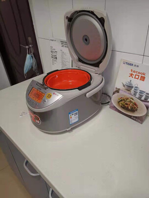 虎牌（TIGER）日本进口智能IH土锅涂层电饭煲 3L家用预约3-4人JKT-D10C