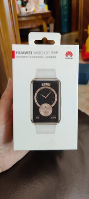 HUAWEI WATCH FIT 华为手表 运动智能手表方形 时尚轻薄/华为快充/全屏触摸/专业运动/健康管理 曜石黑