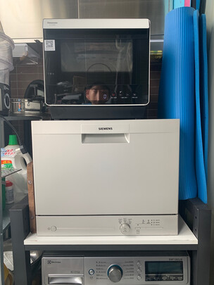 松下蒸烤箱（Panasonic）电烤箱20升蒸烤箱一体机多功能双层热风烘焙餐具消毒烤箱家用电蒸箱 NU-JA180W