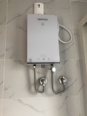 %title插图%num 格林姆斯(GLEMOS)即热式电热水器 变频恒温家用小型速热免储水淋浴洗澡大水量 WZL11白色(5-8.5KW可调)