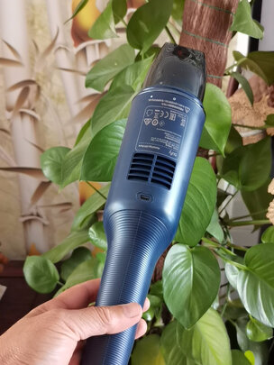 Eufy悠飞 H11无线吸尘器家用小型车载宠物汽车吸尘手持去味强吸力T2521便携式臭氧款 蓝色