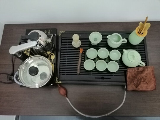 功夫茶具|金镶玉功夫茶具套装怎么样上手一周说讲感受