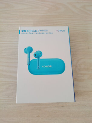 荣耀（HONOR）FlyPods 3 无线耳机 蓝牙耳机 主动降噪  通话降噪 触控式操作 入耳式 音乐耳机 铃兰白