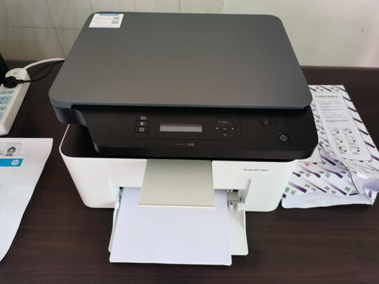 惠普（HP）136wm/136a/136nw无线打印机办公黑白激光家用三合一复印扫描多功能一体机A4 136wm官方标配（136w黑色同款-无线款）