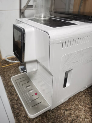 %title插图%num 德颐DE-320全自动触摸屏咖啡机一键花式意式家用电器商用办公室19bar泵压自动奶泡系统 黑色