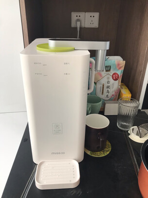 熊小夕独角兽净饮机 净化加热一体机  台式净饮一体机饮水机家用 台式净水器家用F10 F10白色PLUS款