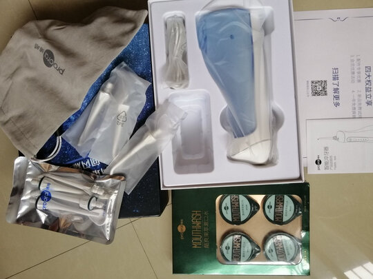 %title插图%num 博皓(prooral)冲牙器/洗牙器/水牙线/洁牙器 便携式设计 5025 天空蓝