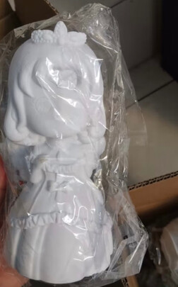 涂色石膏模具