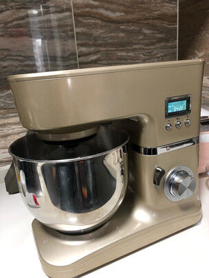 海氏 m5轻音厨师机和面机家用多功能料理机揉面机打蛋器 白