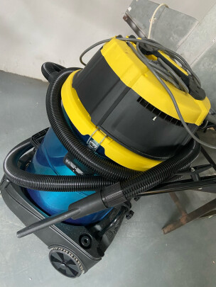 %title插图%num 扬子(YANGZI)吸尘器工业3200W干湿两用大功率大型桶式商用大吸力酒店工厂车间粉尘工业用吸尘机 3200W钢管+软管【晒图有礼】