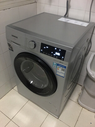 西门子（SIEMENS）10公斤洗烘一体机 全自动变频滚筒洗衣机 智控烘干 除菌除螨 高温筒清洁 WN54A1X82W