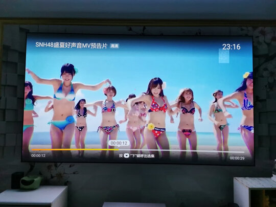 峰米 激光电视4K Max家庭影院投影仪家用投影电视（含120英寸黑栅软屏  4500ANSI流明 4K超高清 超短焦）
