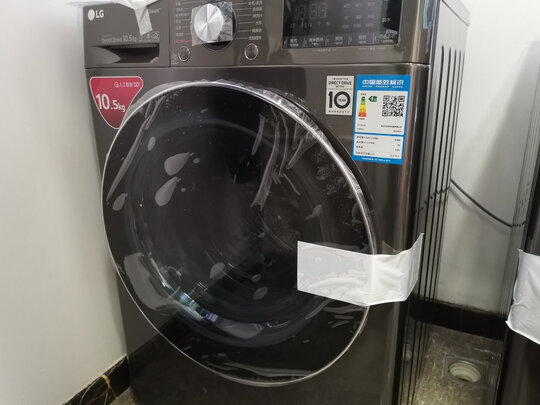 LG黑色洗烘套装烘干机|外观展示讲讲看LG洗烘套装怎么样？到底哪款比较好？