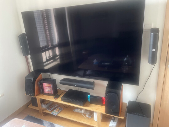 JBL CINEMA835 家庭影院 音响 音箱 电视客厅音响 5.1.2杜比全景声 无线环绕 家用 CINEMA 835