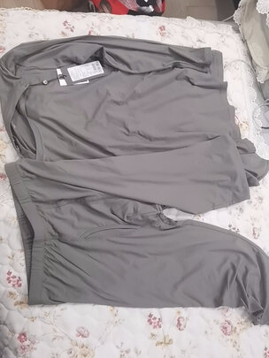 金利来秋衣秋裤男 含绵羊毛秋冬修身基础打底男士轻薄打底衫保暖内衣套装圆领黑色XL(175/100)
