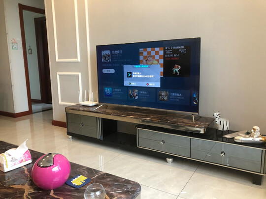 乐视（Letv）游戏电视 55英寸 4K超高清全面屏 3GB+32GB 四核智能语音网络液晶平板电视机 G55S