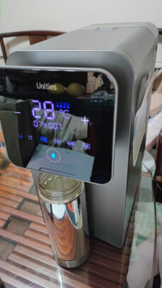 %title插图%num 有逸 Unities Uwater X2台上式加热净水器净饮一体机饮水机反渗透深空灰